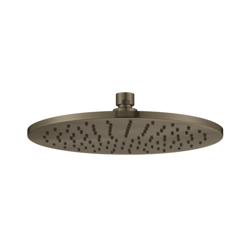 Star Mini Brass Shower Head 250mm Antique Brass