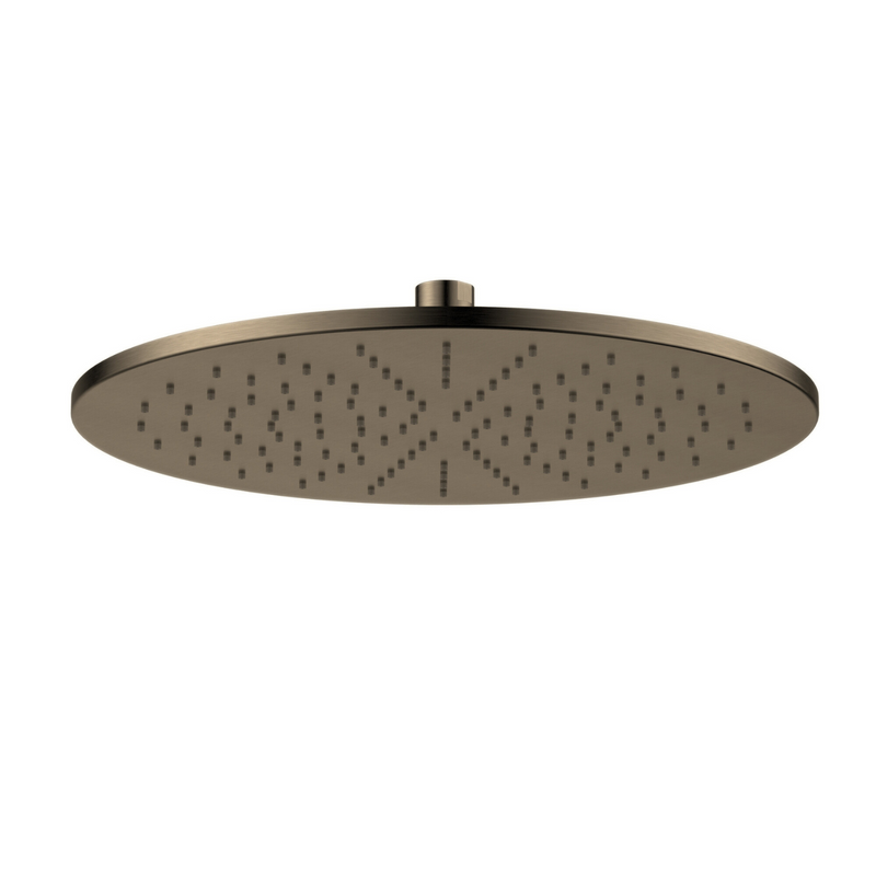 Star Mini Brass Shower Head 300mm Antique Brass