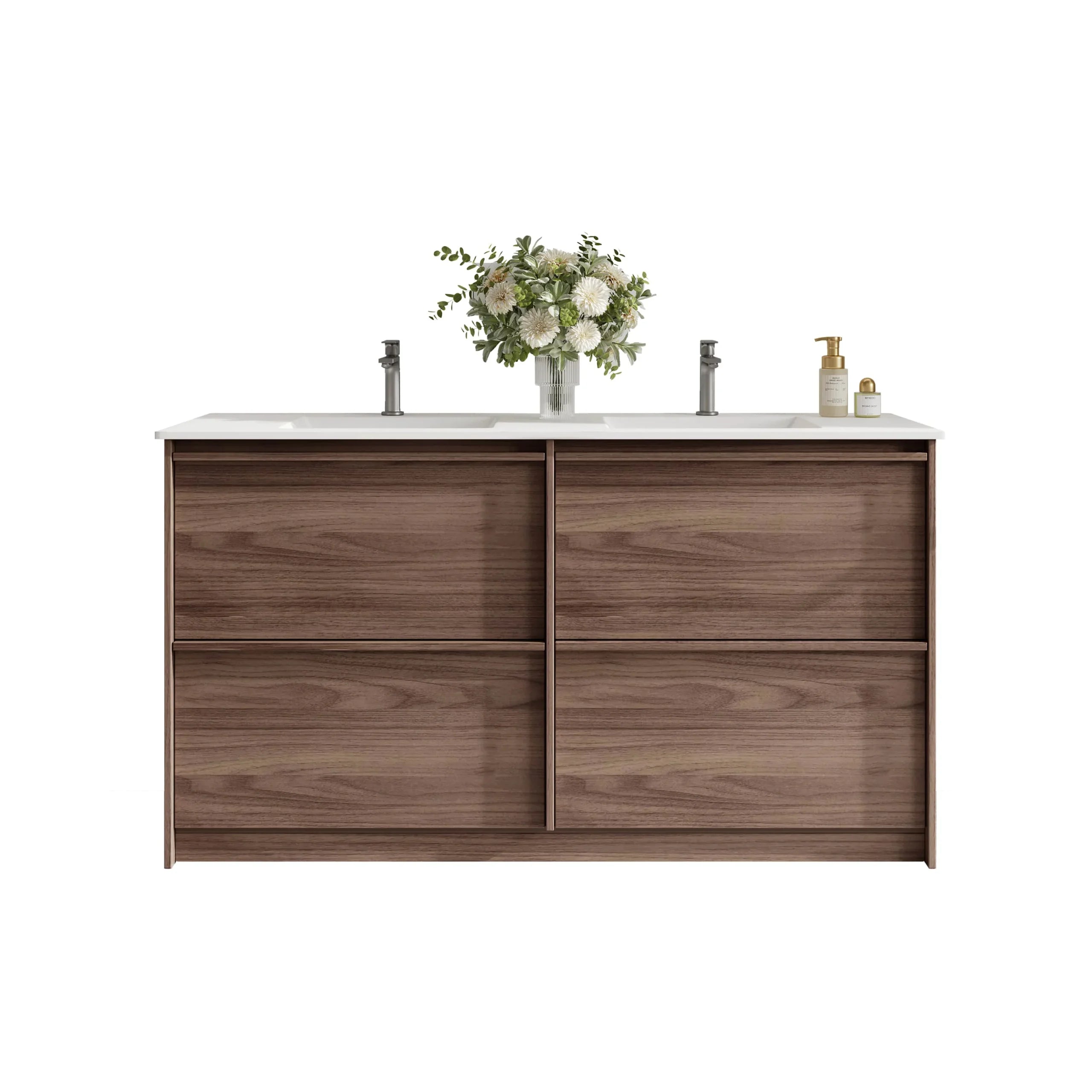 Bella 1500mm Freestanding Cabinet Notaio Walnut