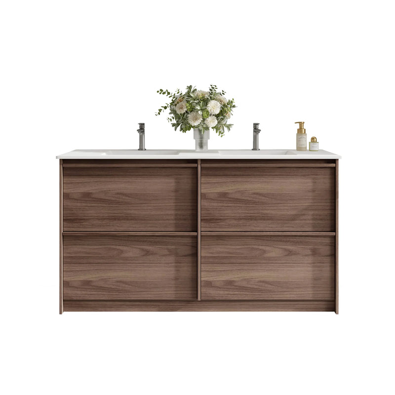 Bella 1500mm Freestanding Cabinet Notaio Walnut