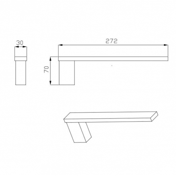 Zen Towel Ring Hook Matt Black