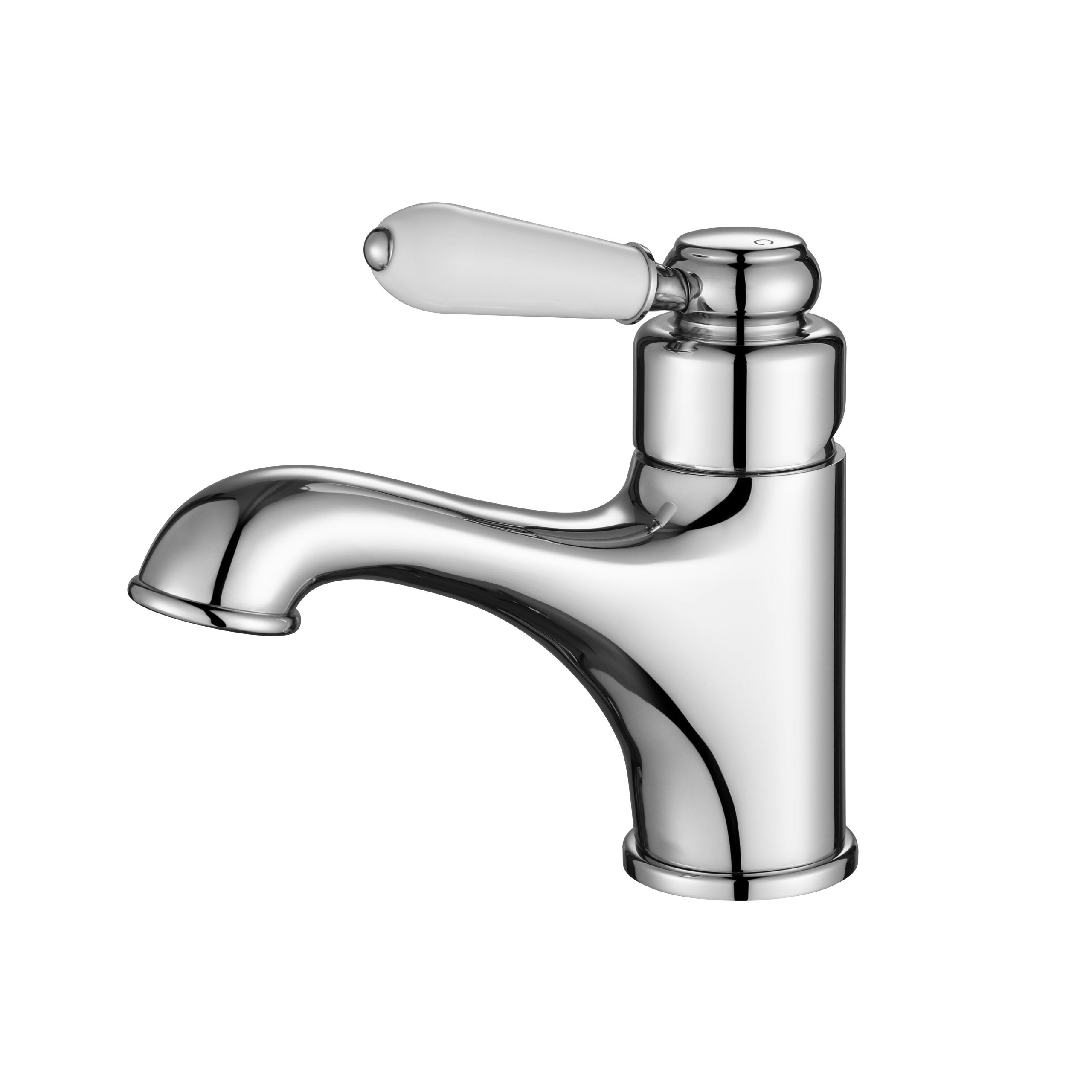 Modern National Bordeaux Basin Mixer Chrome