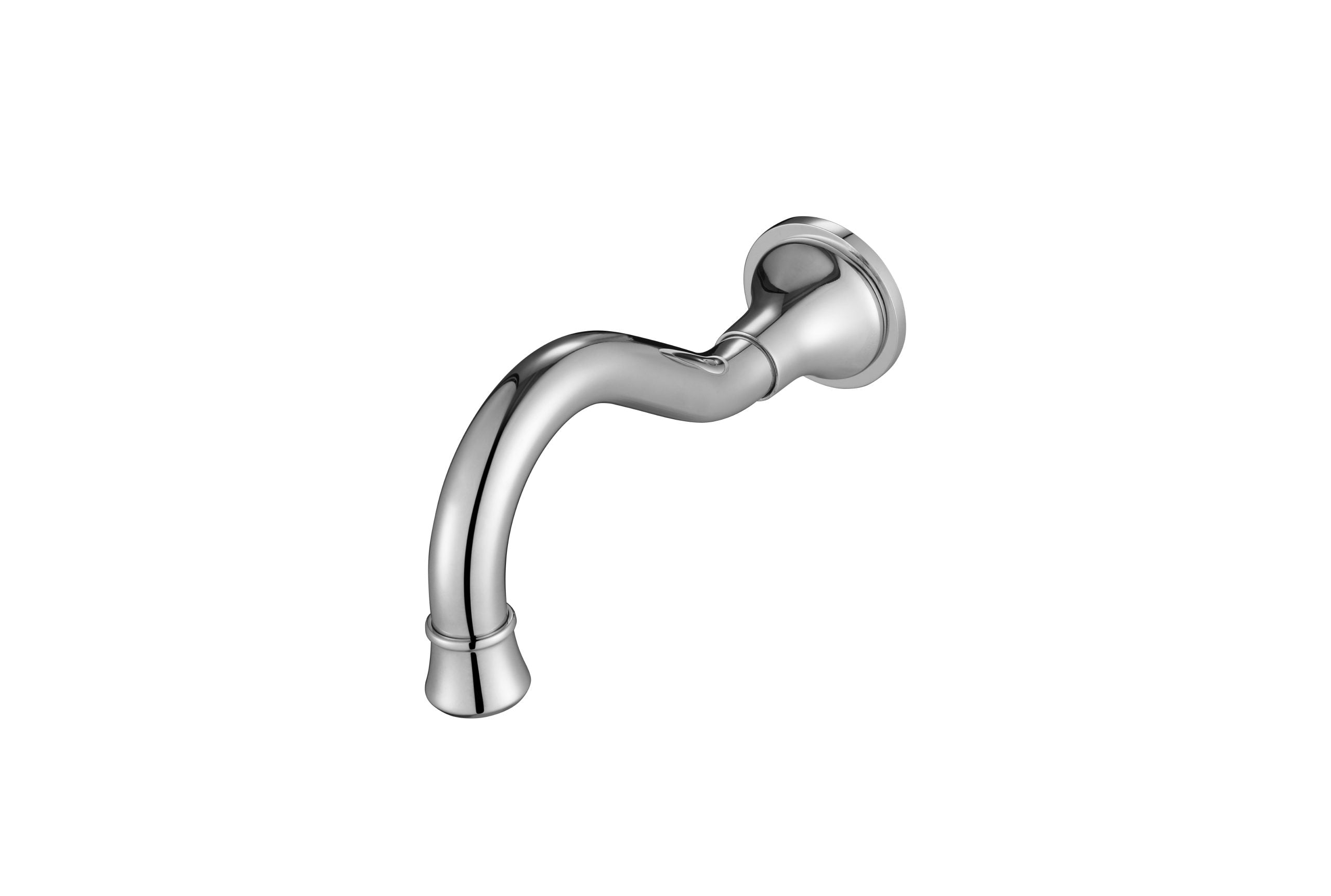 Modern National Bordeaux Bath Spout Chrome