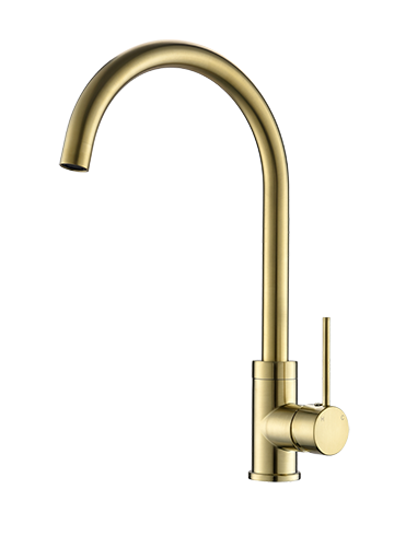 Modern National Grace Kitchen Mixer - Brushed Gold (Brushed Bronze) — A-GRA004-1BM