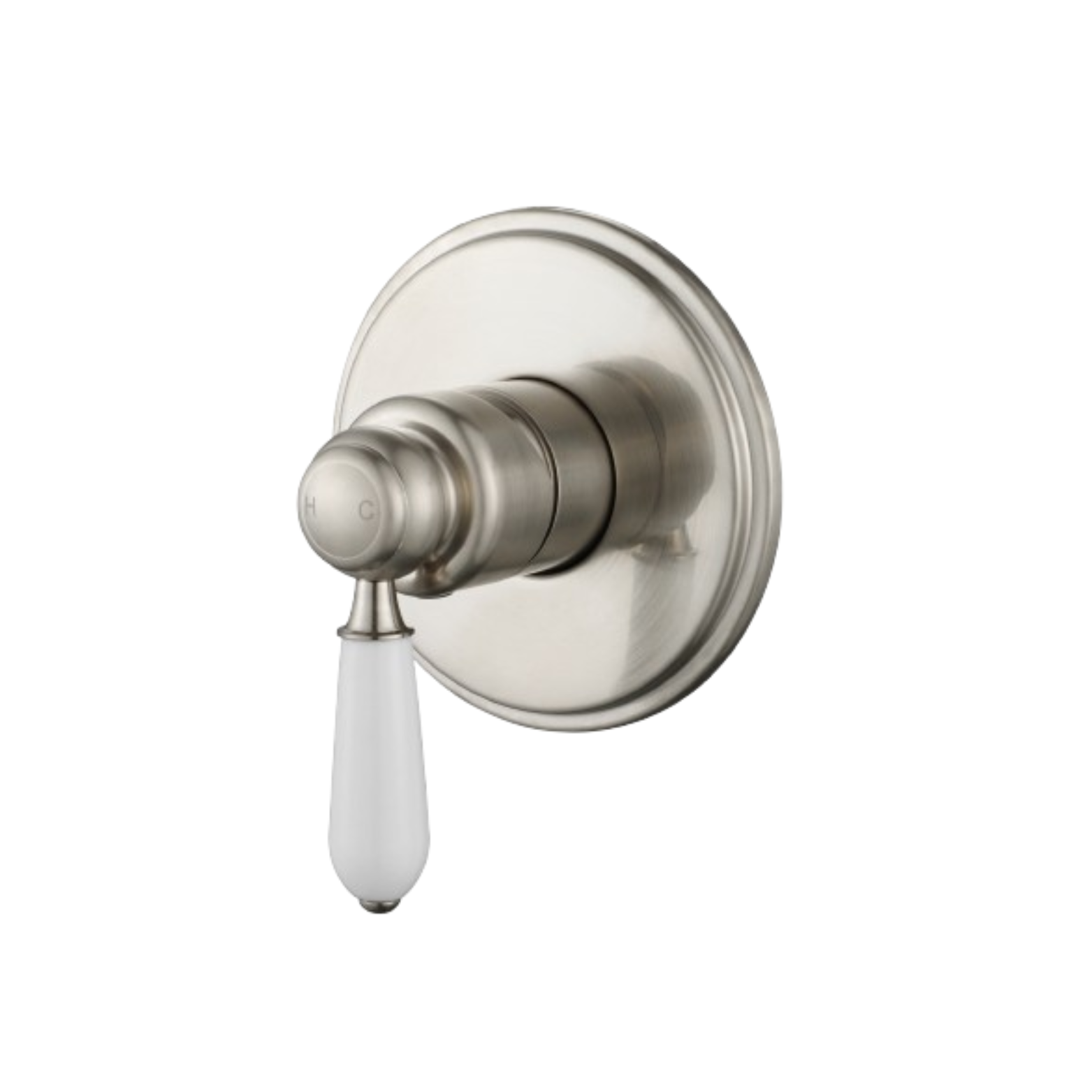 Modern National Bordeaux Shower Mixer Trim Kit - Warm Brushed Nickel — BOR008BNTRIM