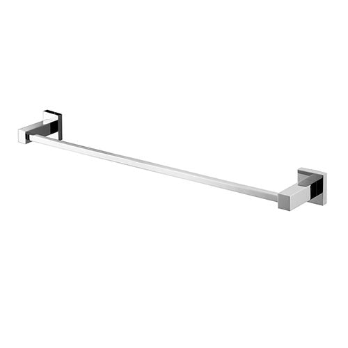 Modern National Lux 600mm Single Towel Rail - Chrome — LUX24