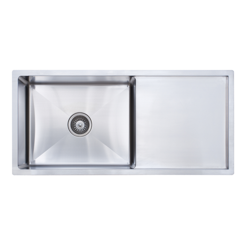 Modern National Single Bowl Sink Stainless Steel Sink 44L - Stainless Steel — M-S209B