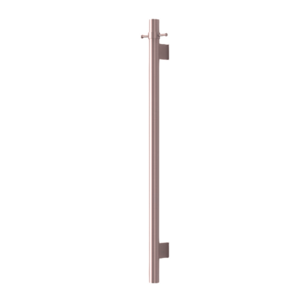 Modern National Mirage Vertical Heated Towel Rail - Dusk