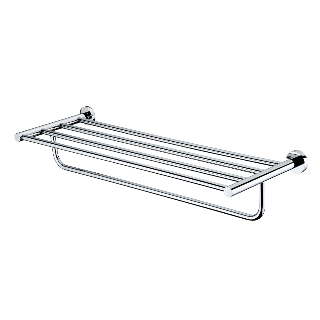Modern National Mirage Bathroom Shelf - Chrome — MIR21