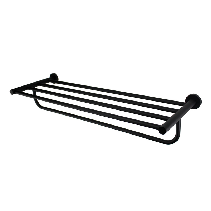 Modern National Mirage Bathroom Shelf - Black — MIR21BK