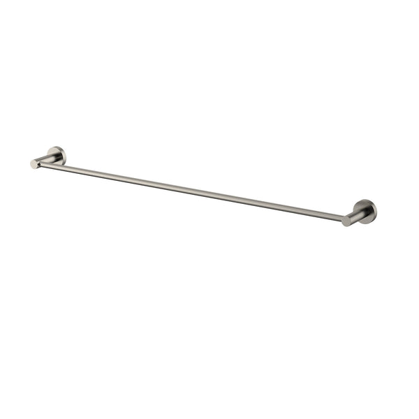 Modern National Mirage 750mm Single Towel Rail - Warm Brushed Nickel