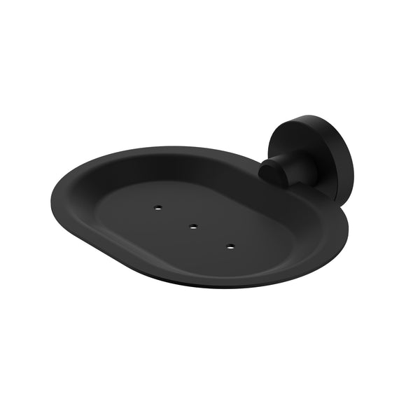 Modern National Mirage Soap Dish - Black