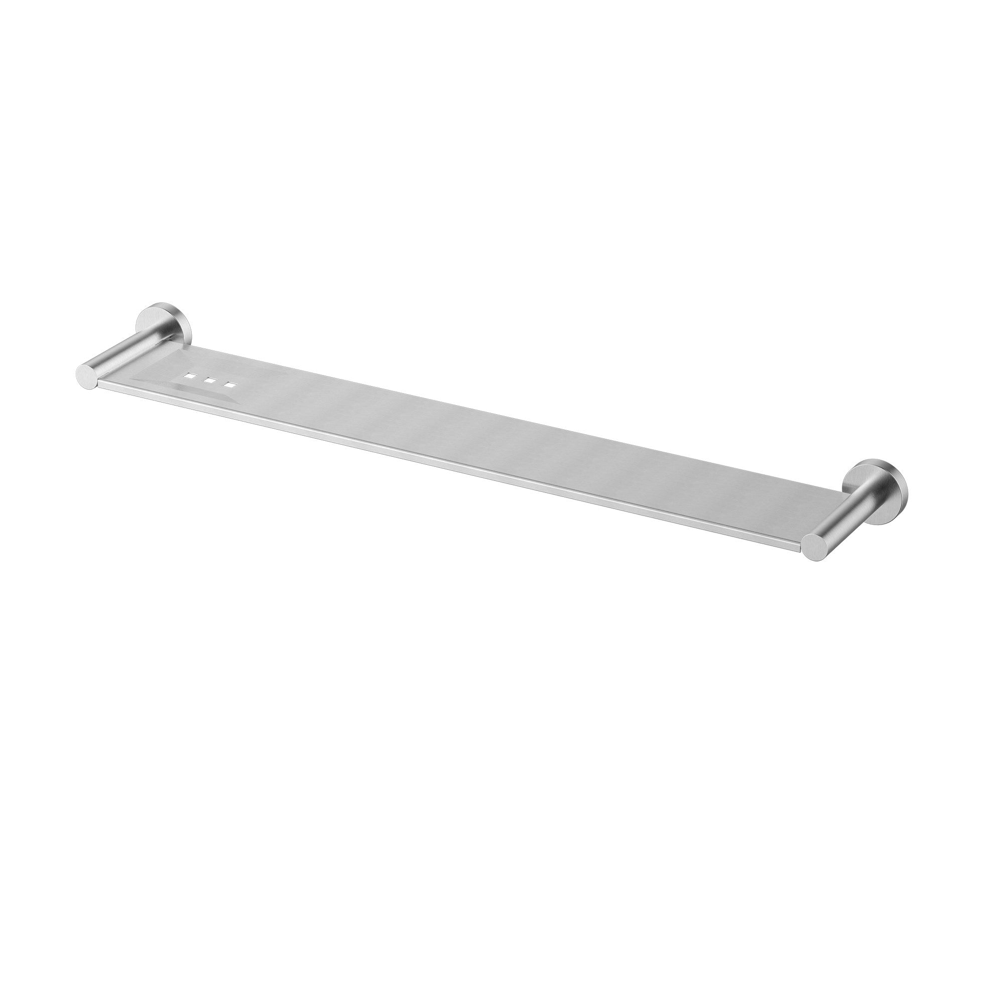 Modern National Mirage Metal Shelf - Brushed Chrome — MIR90-2BC