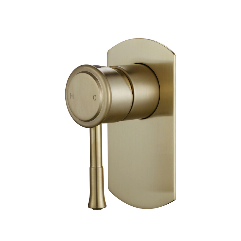 Modern National Montpellier Shower Mixer Trim Kit - Brushed Gold (Brushed Bronze) — MON008BMTRIM