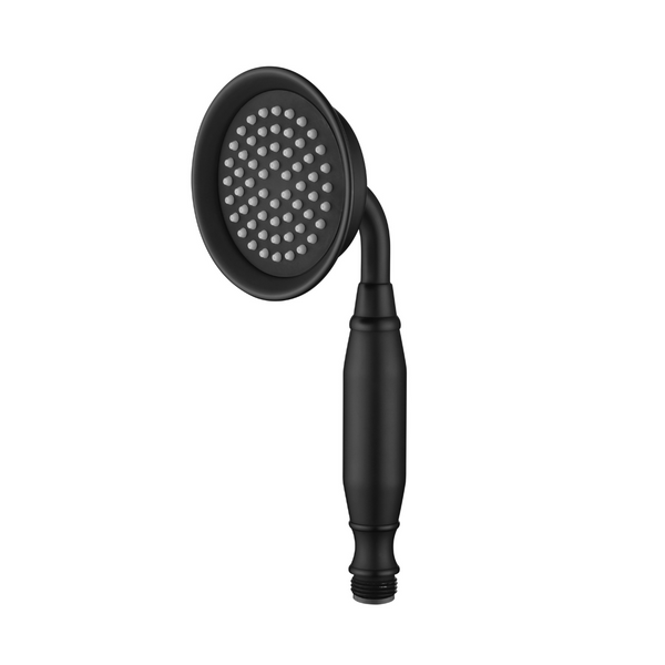Modern National Montpellier Traditional Federation Hand Shower Piece - Matte Black