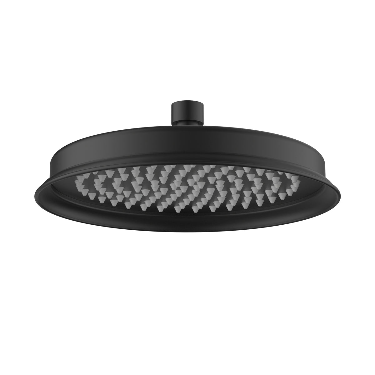 Modern National Montpellier Shower Head - Matte Black — MON223BK
