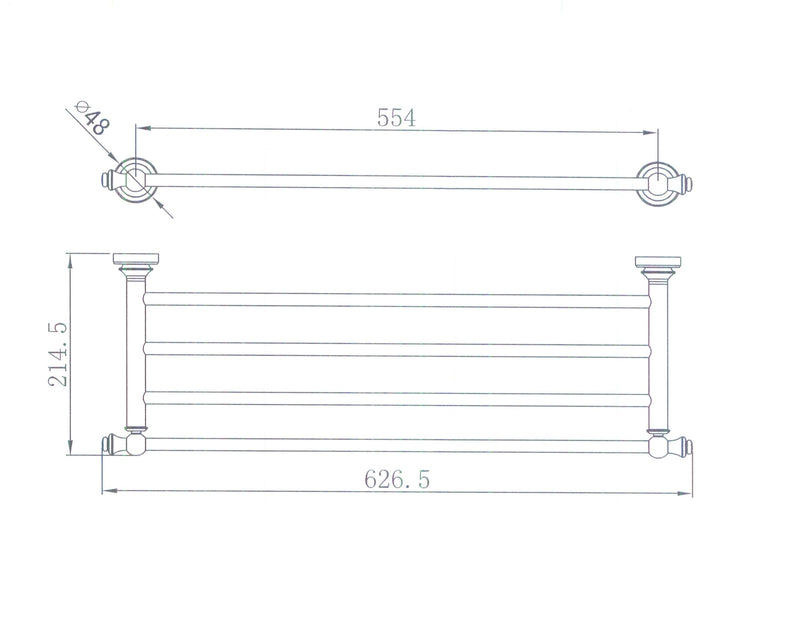 Modern National Medoc Bathroom Shelf — measurement drawing (MED215721-scaled-1.jpg)