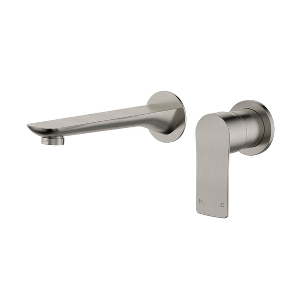 Modern National Nova Wall Combination - Warm Brushed Nickel - NVA007BN