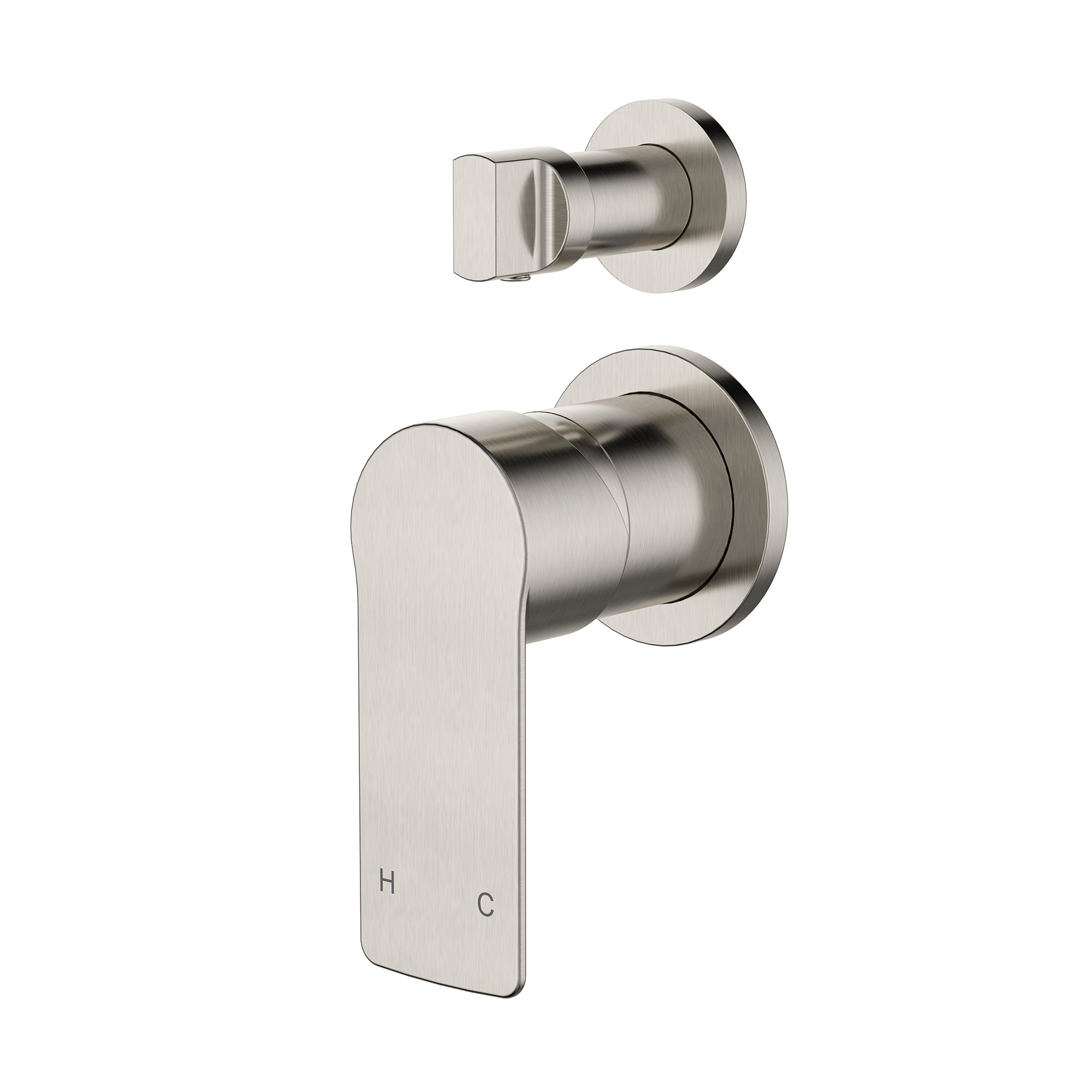 Modern National Nova Shower Diverter - Warm Brushed Nickel — NVA009BN