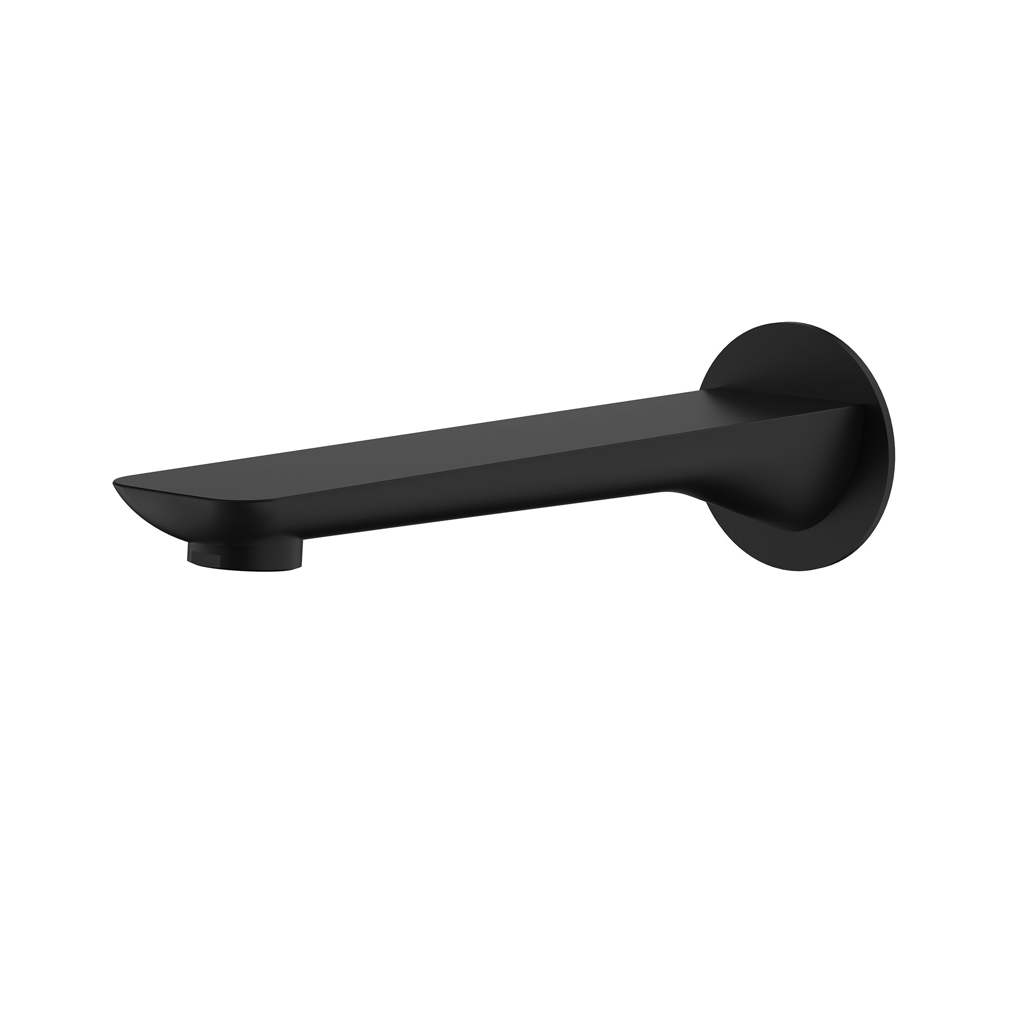 Modern National Nova Bath Spout - Matte Black — NVA010BK