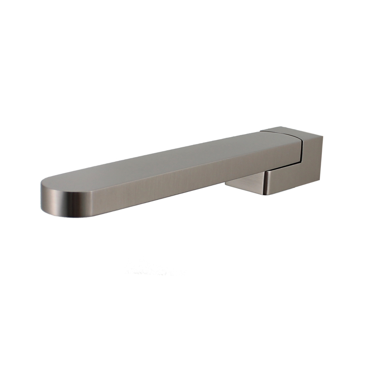 Modern National Nova Swivel Bath Spout - Warm Brushed Nickel — NVA011BN