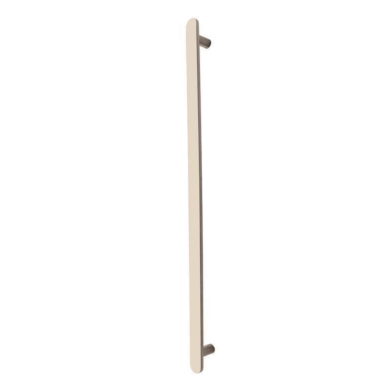 Modern National Nova Vertical Heated Towel Rail - Warm Brushed Nickel — NVA100BN