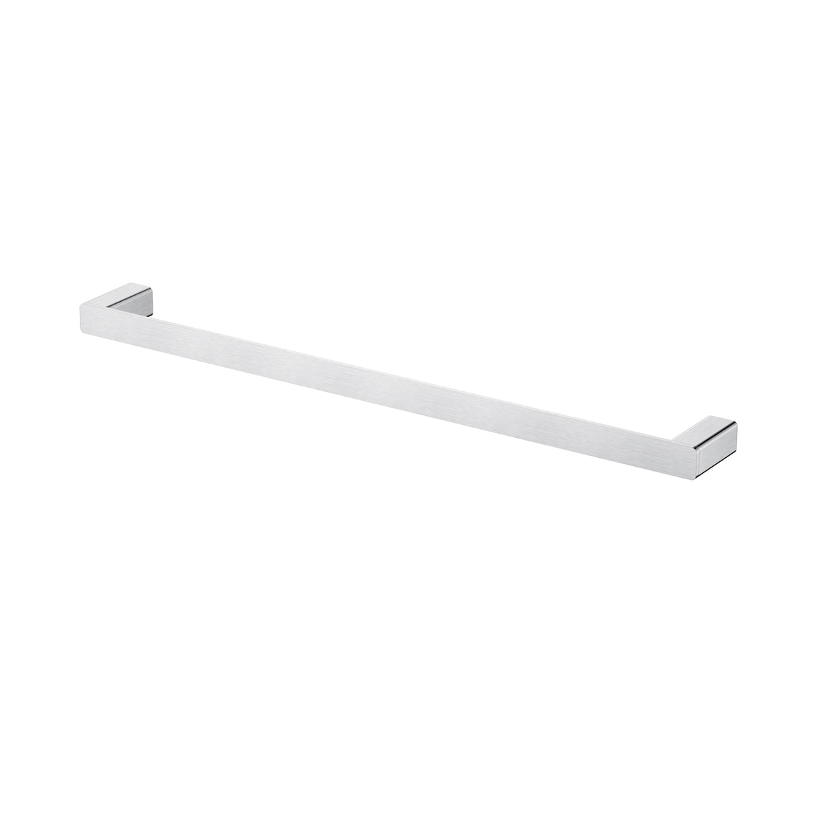 Modern National Nova 600mm Single Towel Rail - Brushed Chrome — NVA24BC