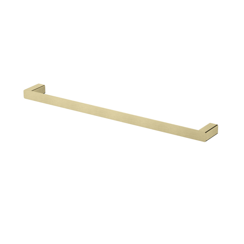 Modern National Nova 600mm Single Towel Rail - Brushed Gold (Brushed Bronze) — NVA24BM