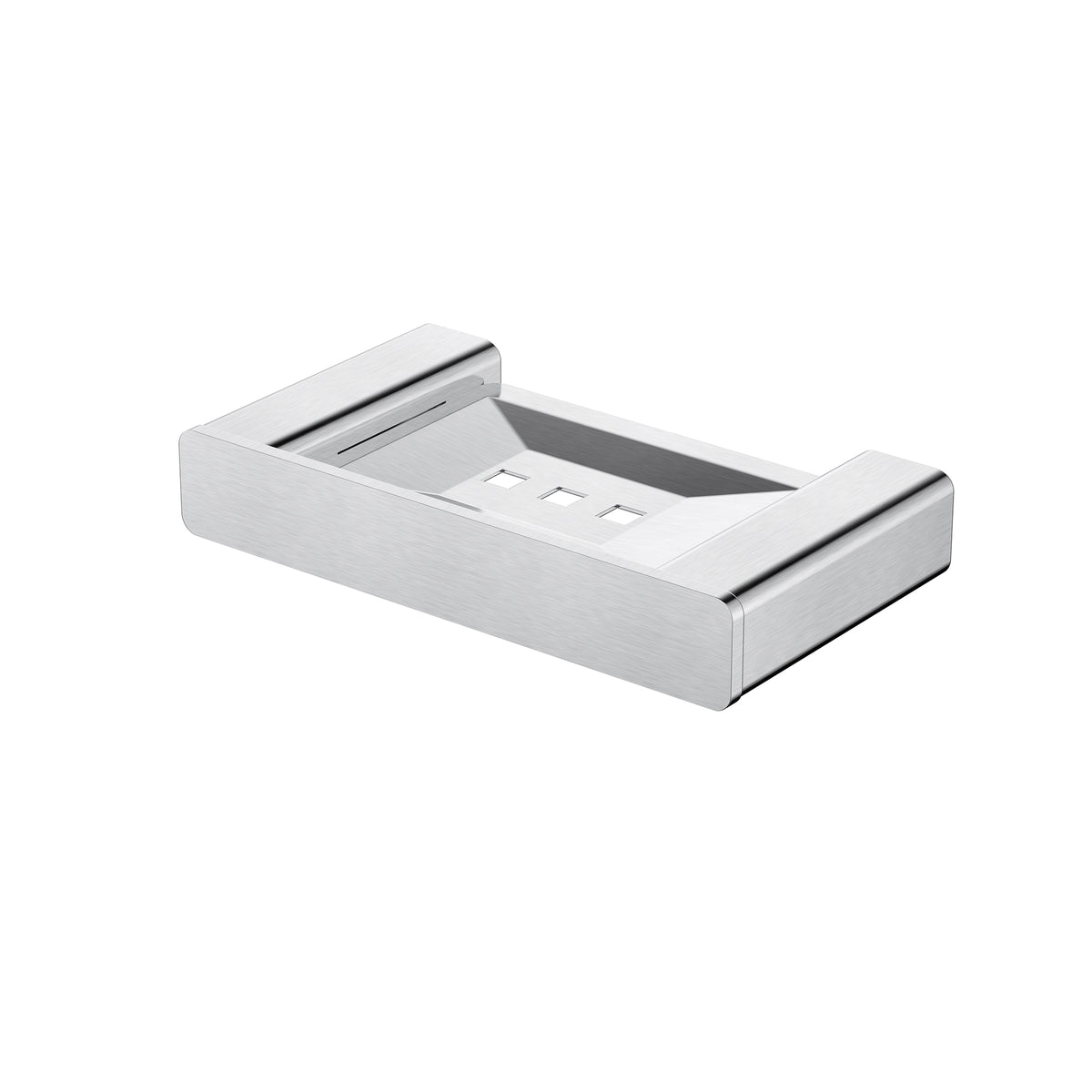 Modern National Nova Soap Dish - Brushed Chrome — NVA59BC