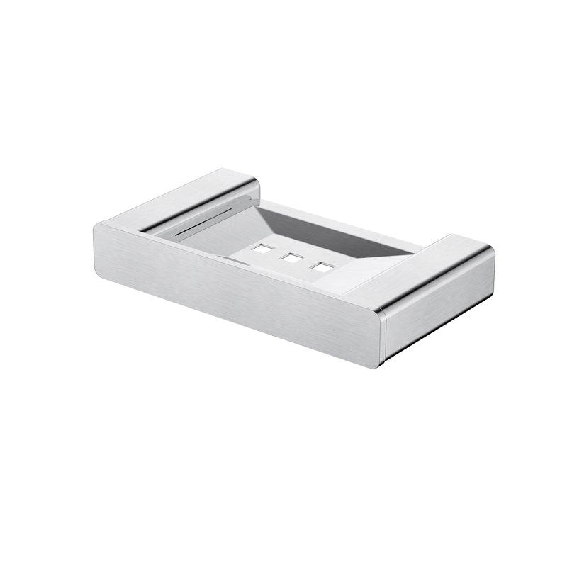 Modern National Nova Soap Dish - Brushed Chrome — NVA59BC