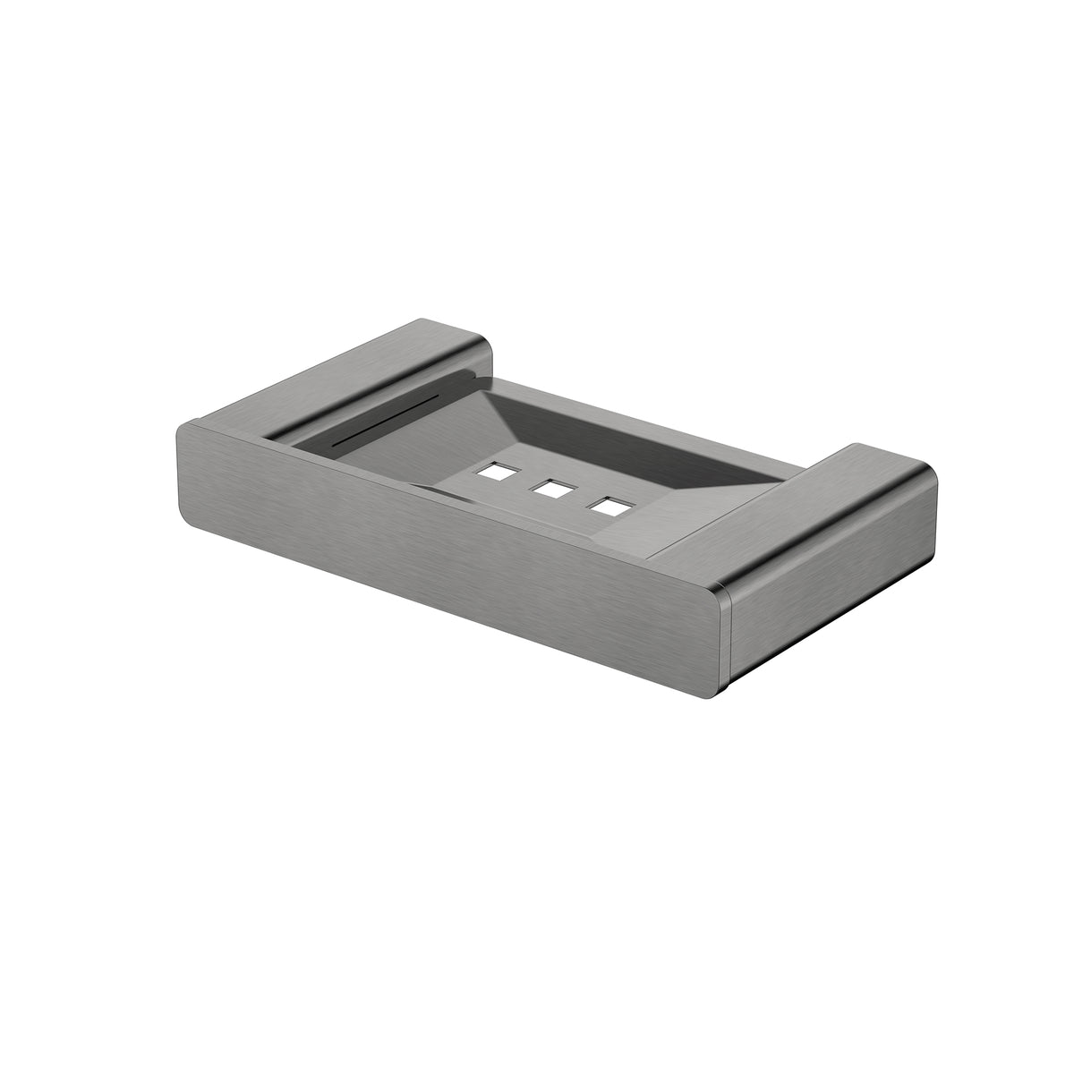 Modern National Nova Soap Dish - Gunmetal — NVA59GM