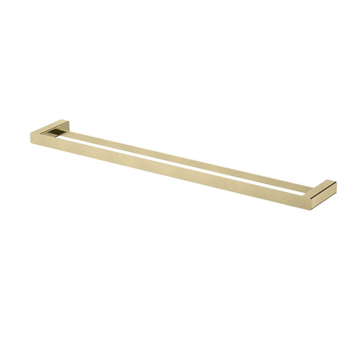 Modern National Nova 750mm Double Towel Rail - Brushed Gold (Brushed Bronze) — NVA72BM