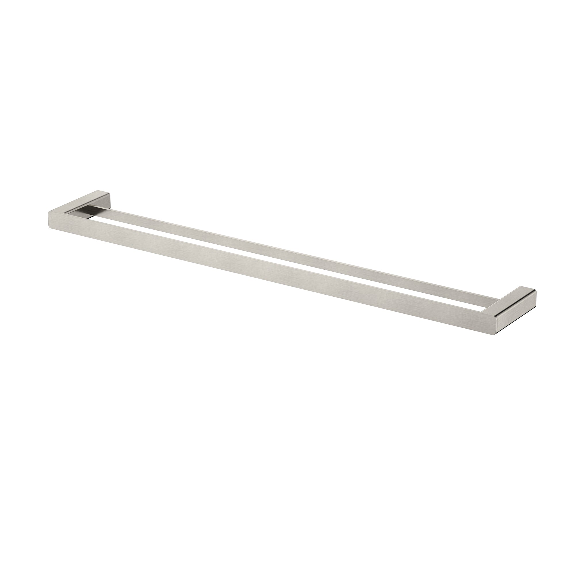 Modern National Nova 750mm Double Towel Rail - Warm Brushed Nickel — NVA72BN