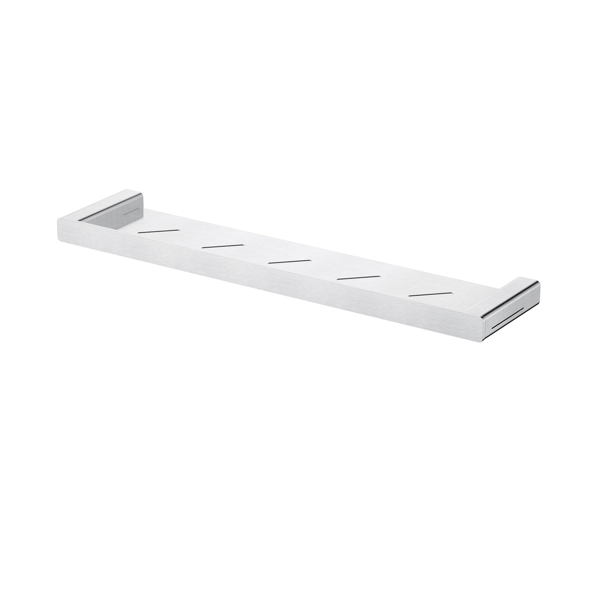Modern National Nova Metal Shelf - Brushed Chrome — NVA90BC