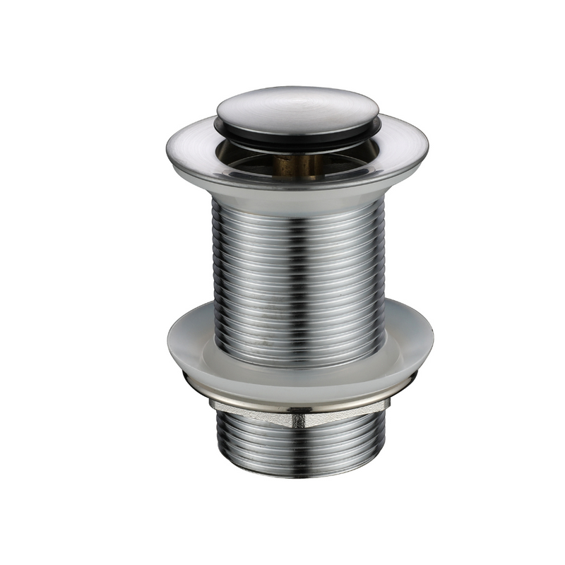 Modern National Pop-Up Waste 32mm Non-Overflow - Brushed Chrome — P32BC