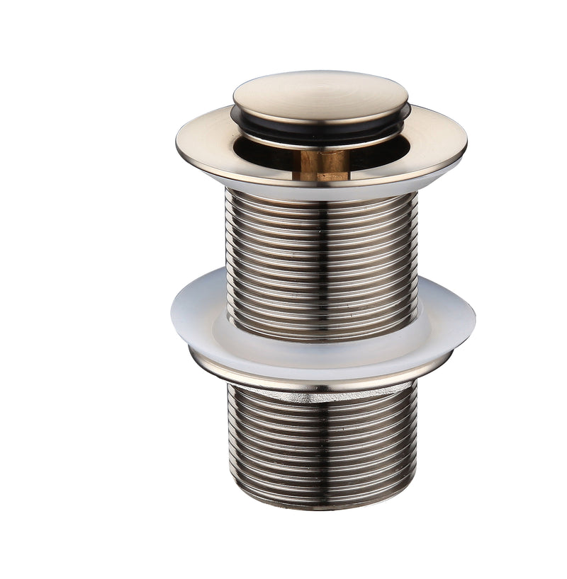 Modern National Pop-Up Waste 32mm Non-Overflow - Warm Brushed Nickel — P32BN