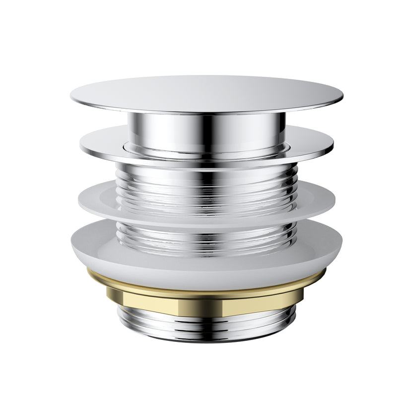 Modern National Pop-Up Waste 40mm For Bath - Chrome — P40BATH