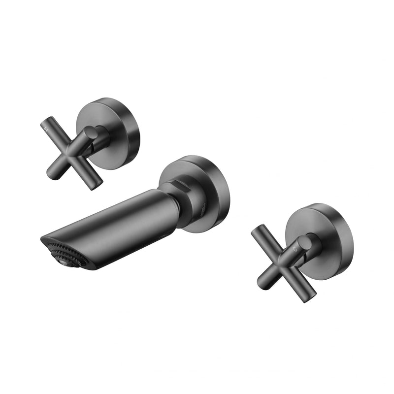 Modern National Ryker Shower Set 1/4 Turn - Gunmetal — RYK008GM