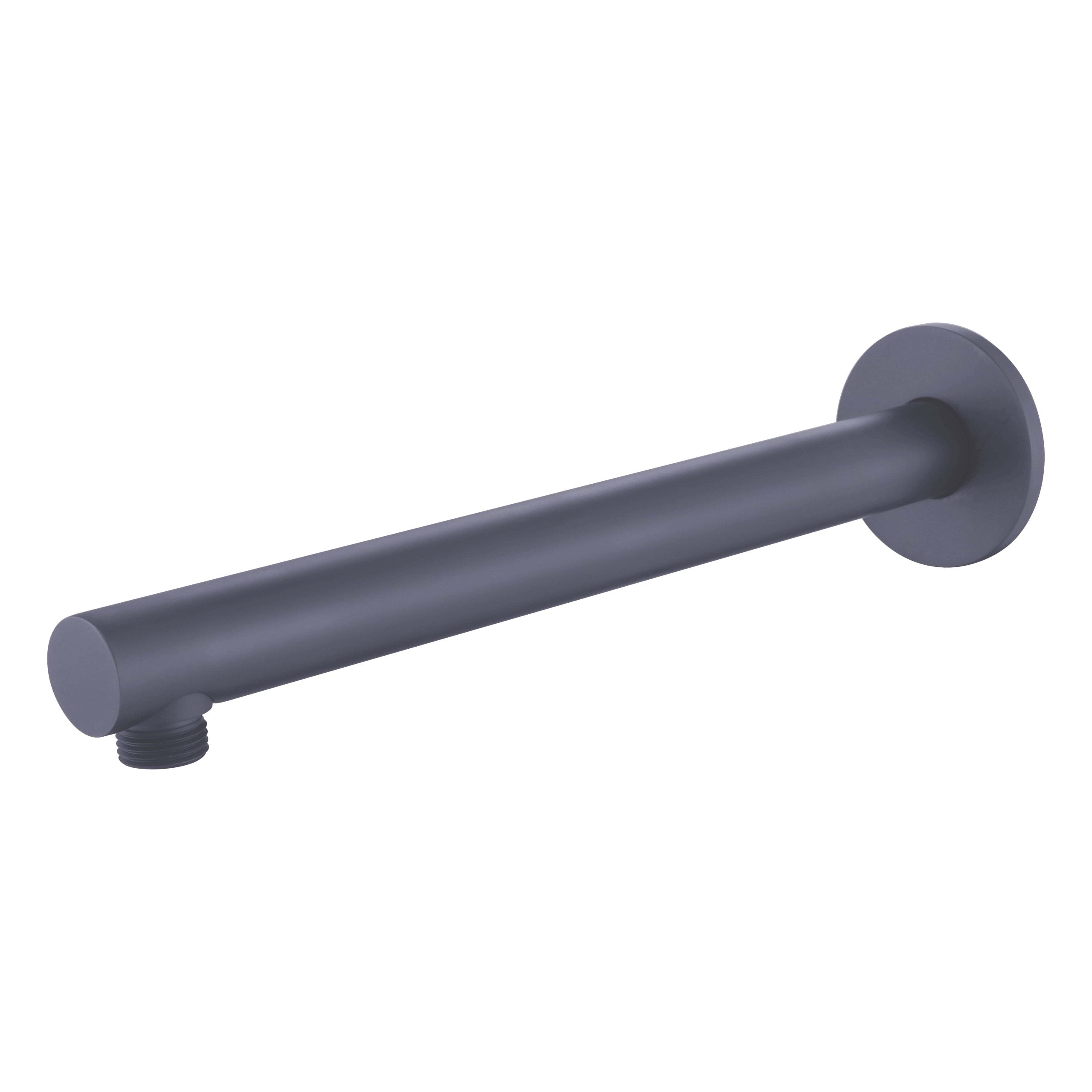 Modern National Round Shower Arm - Gunmetal — SAR016GM