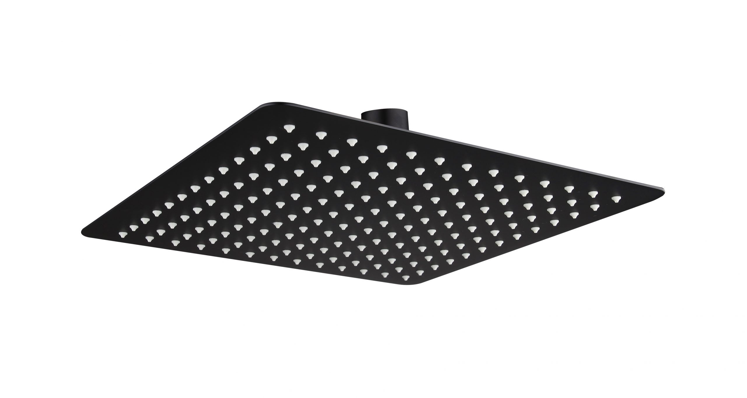 Modern National 300mm Stainless Steel Square Shower Head - Matte Black — SSS300BK
