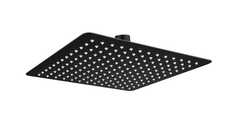 Modern National 300mm Stainless Steel Square Shower Head - Matte Black — SSS300BK