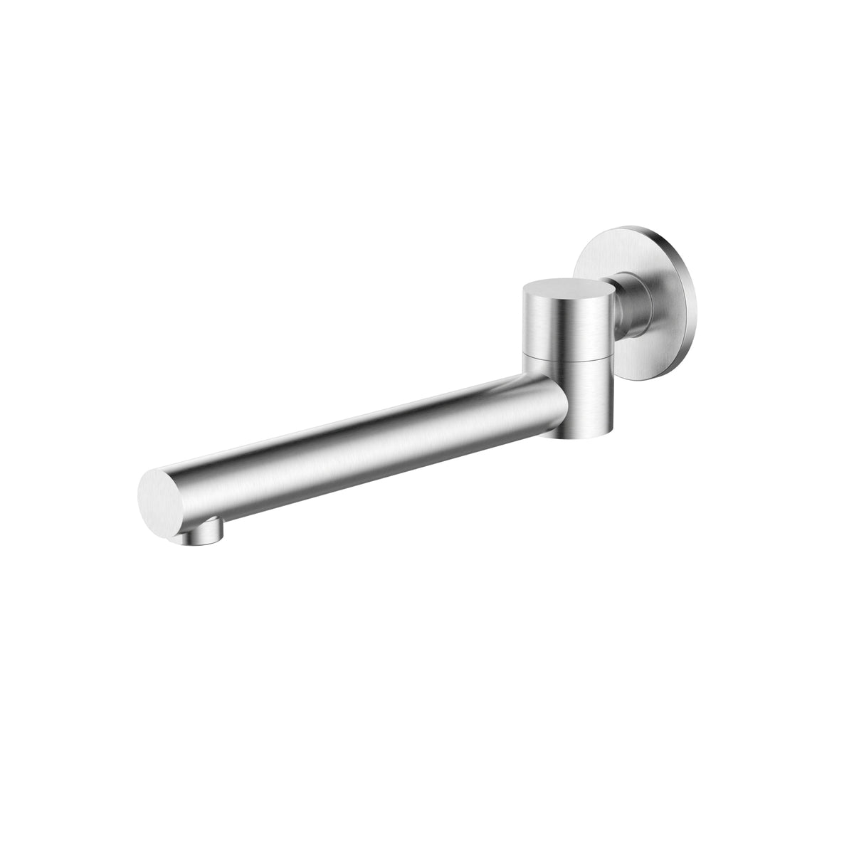 Modern National Star Swivel Bath Spout - Brushed Chrome — STR011BC