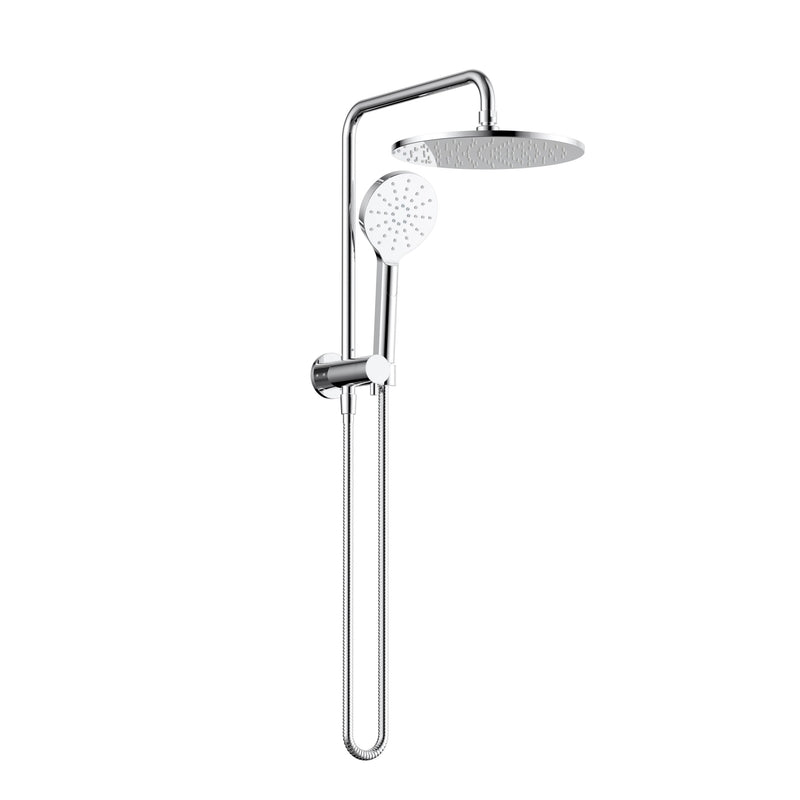 Modern National Star Compact Half 2-in-1 Shower Column Set - Chrome — STR013-C