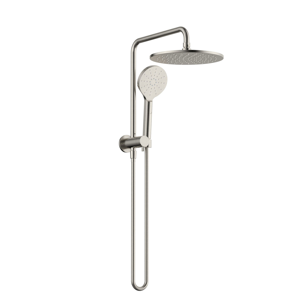 Modern National Star Compact Half 2-in-1 Shower Column Set - Warm Brushed Nickel — STR013-CBN