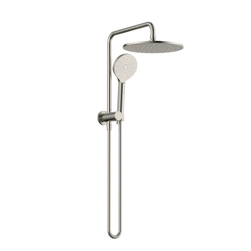 Modern National Star Compact Half 2-in-1 Shower Column Set - Warm Brushed Nickel — STR013-CBN