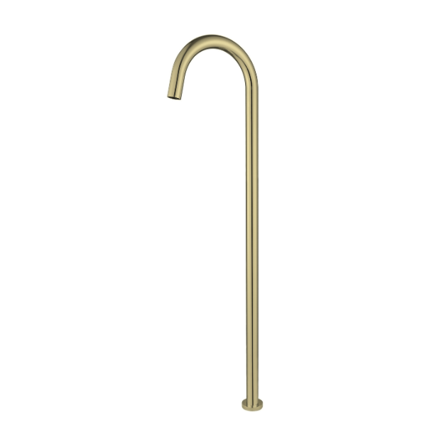 Modern National Star Freestanding Bath Spout - Brushed Gold (Brushed Bronze) — STR020BM