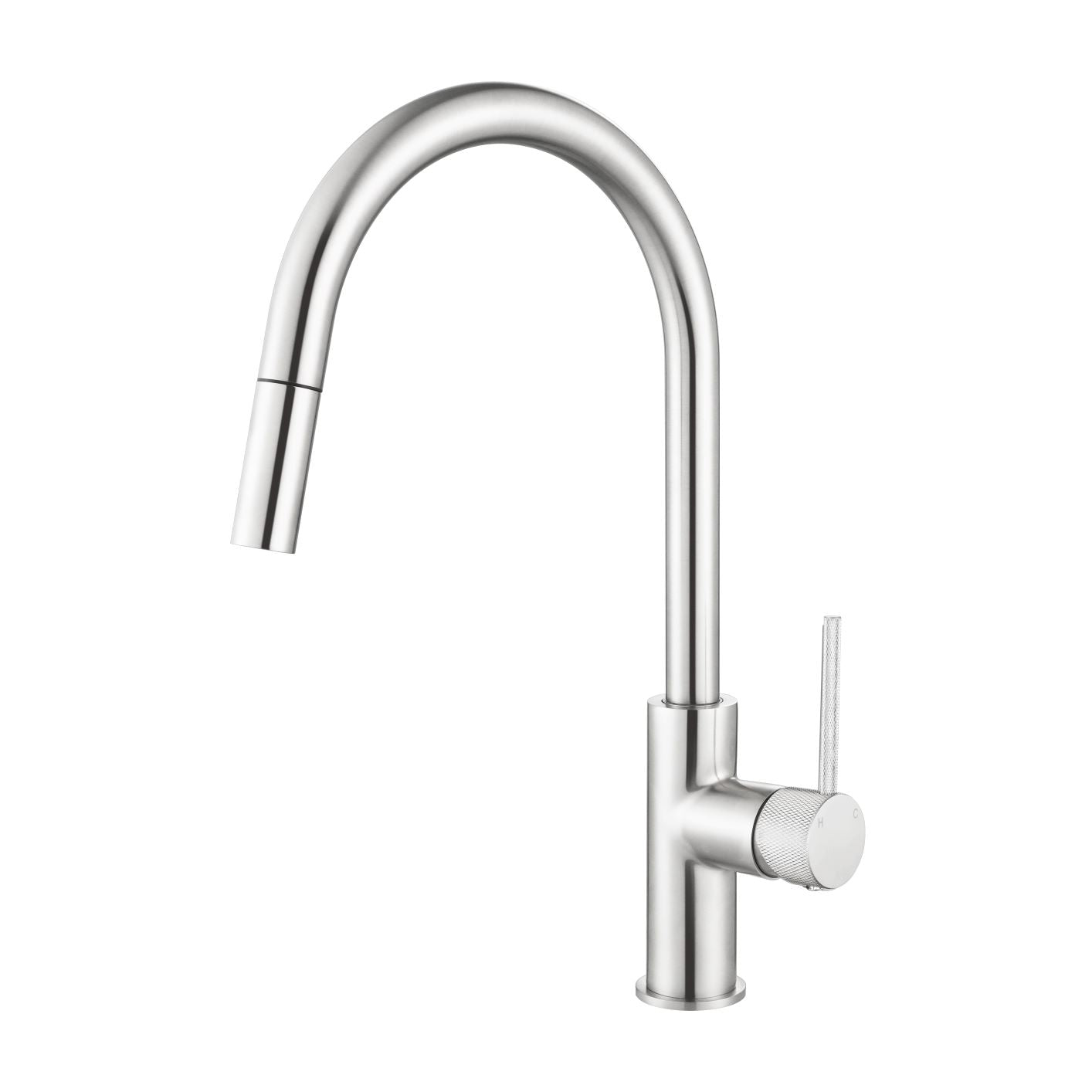 Modern National Star Mini Pull-Out Kitchen Mixer with Knurled Handle - Chrome — STRM005+STRM004-H2