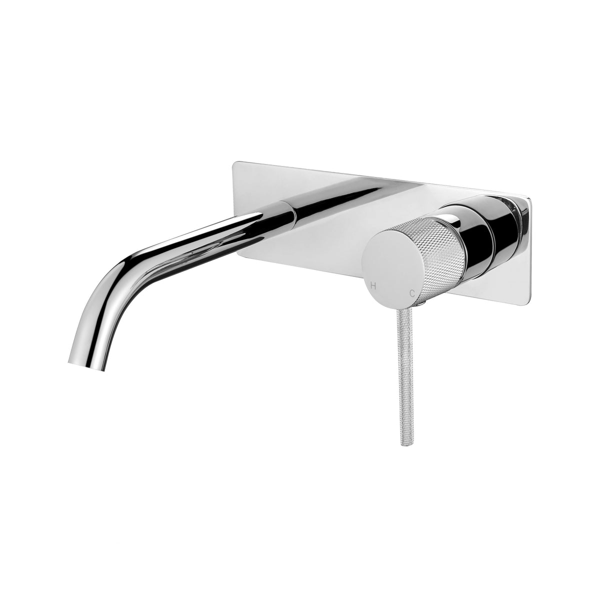 Modern National Star Mini Wall Combination with Knurled Handle - Chrome — STRM007+STRM007-H2