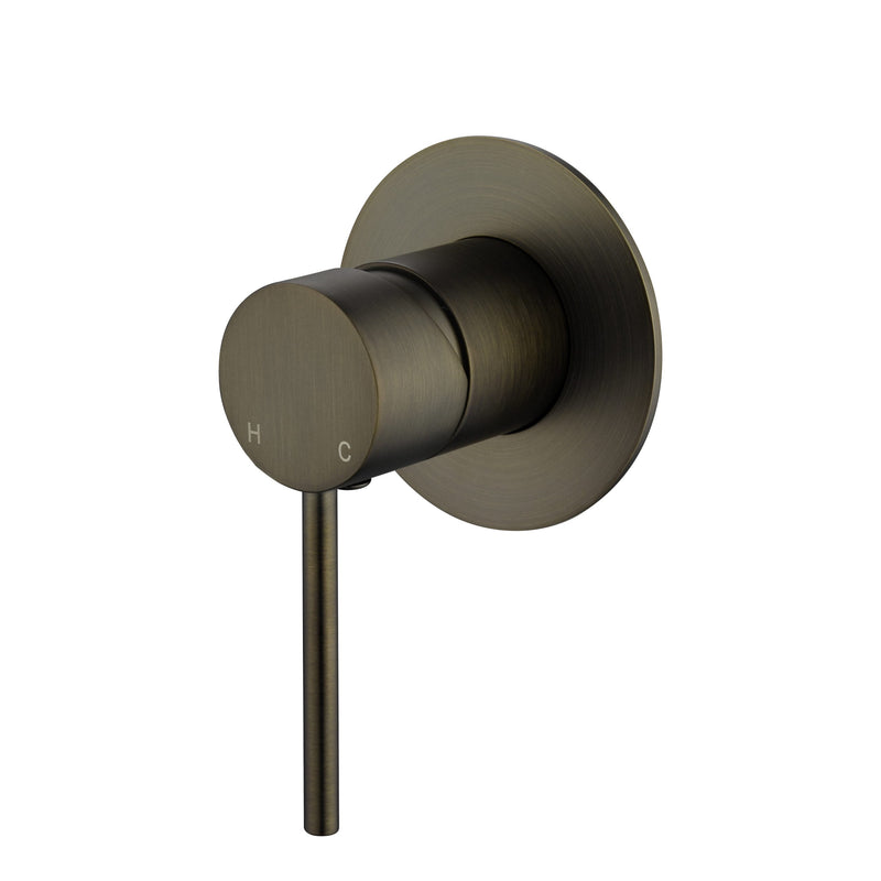 Modern National Star Mini Shower Mixer 80mm Trim Kit - Antique Brass — STRM008ABTRIM