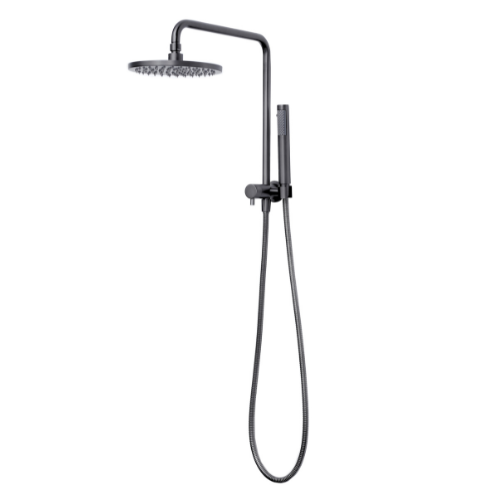 Modern National Star Mini Half 2-in-1 Shower Column Set - Gunmetal — STRM062GM